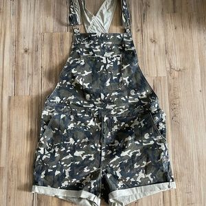 Men’s ASOS Camo Short Overalls